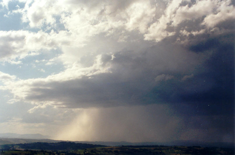 raincascade precipitation_cascade : McLeans Ridges, NSW   7 September 2002