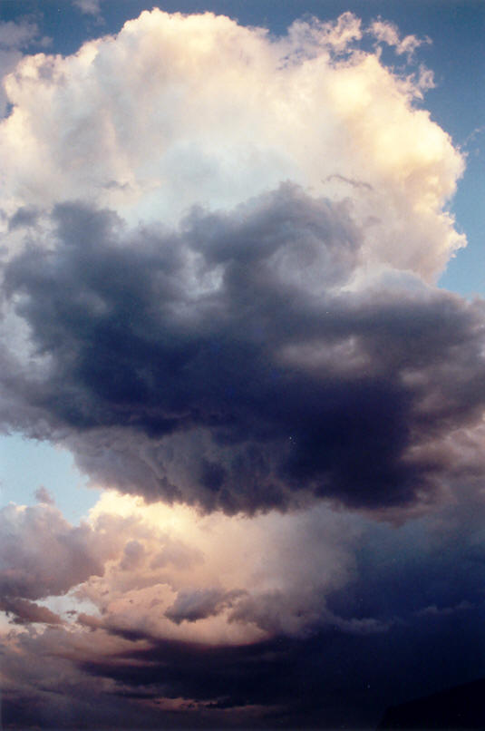 cumulonimbus thunderstorm_base : McLeans Ridges, NSW   23 September 2002