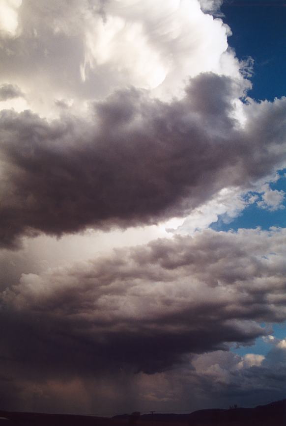 cumulonimbus thunderstorm_base : Jerrys Plains, NSW   13 October 2002