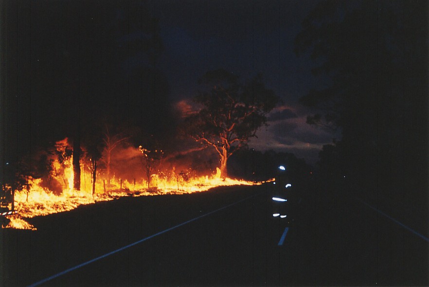 contributions received : Londonderry fires, NSW<BR>Photo by Brett Vilnis   26 November 2002