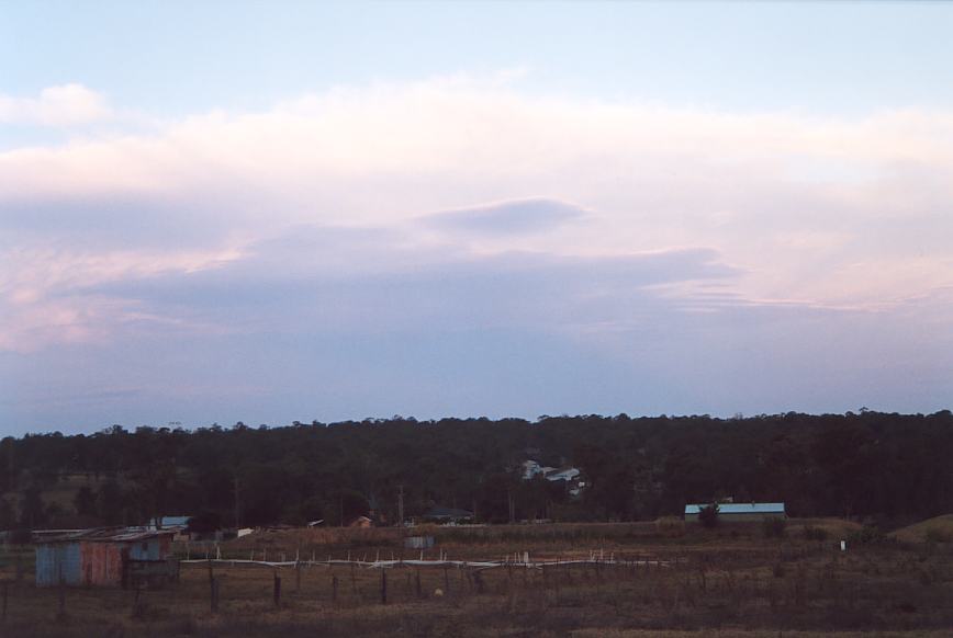 altocumulus altocumulus_cloud : Schofields, NSW   3 December 2002