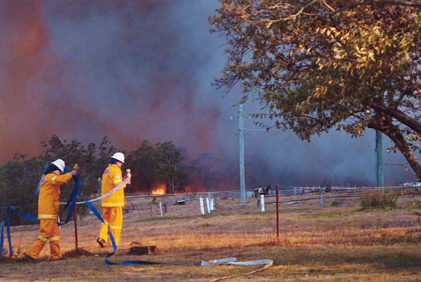 bushfire wild_fire : Glenorie, NSW   4 December 2002