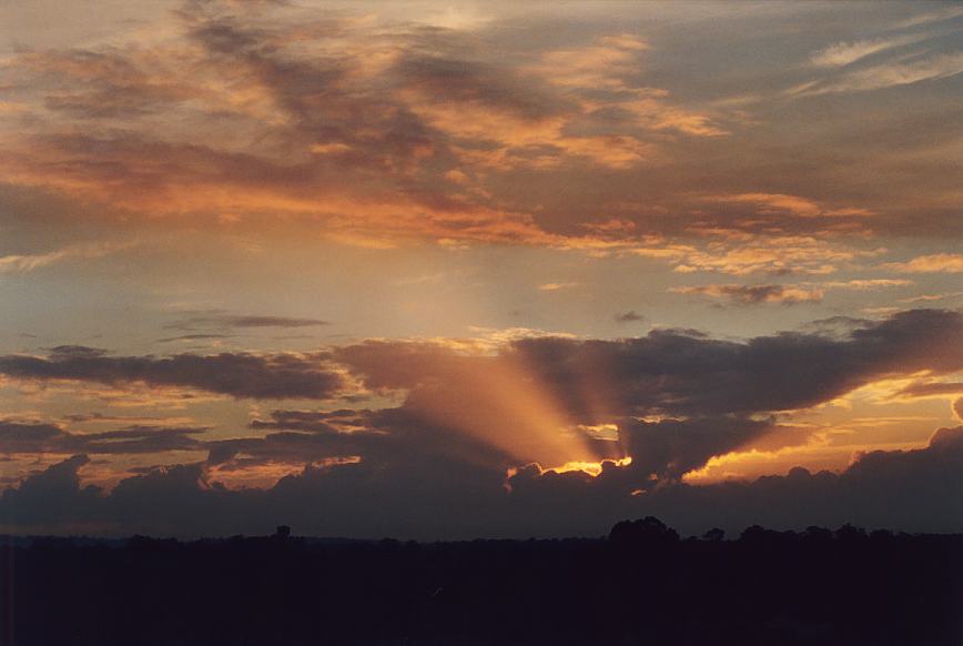 altostratus altostratus_cloud : Schofields, NSW   7 December 2002