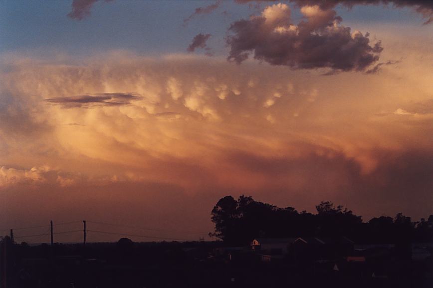sunset sunset_pictures : Schofields, NSW   7 January 2003