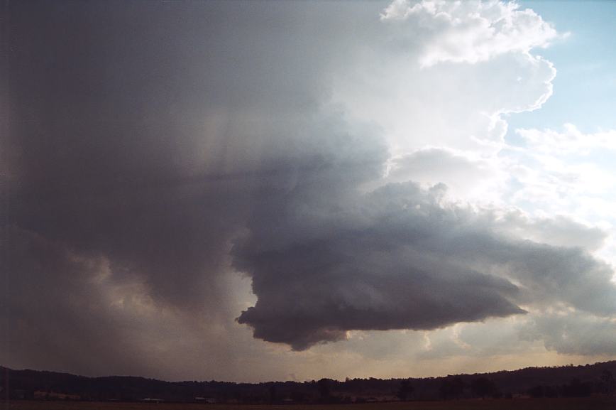 wallcloud thunderstorm_wall_cloud : Camden, NSW   12 February 2003