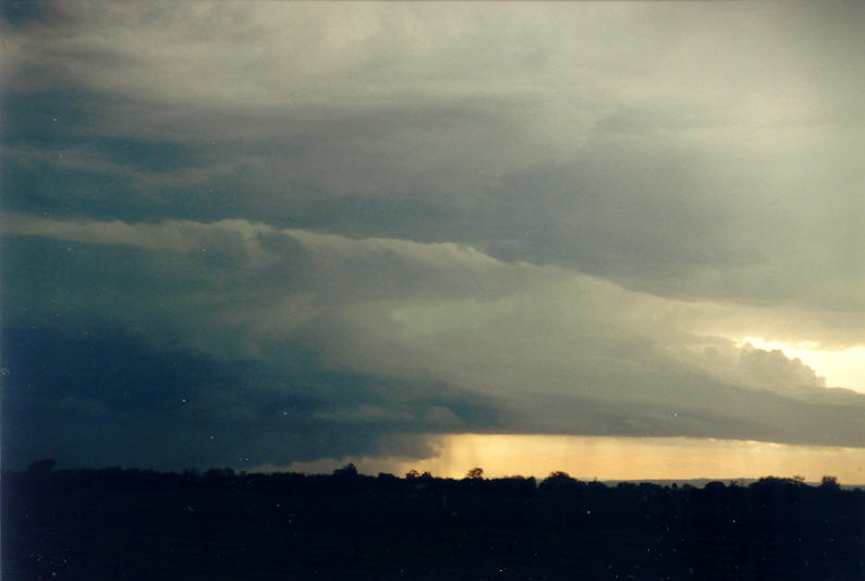 cumulonimbus thunderstorm_base : McKees Hill, NSW   13 February 2003