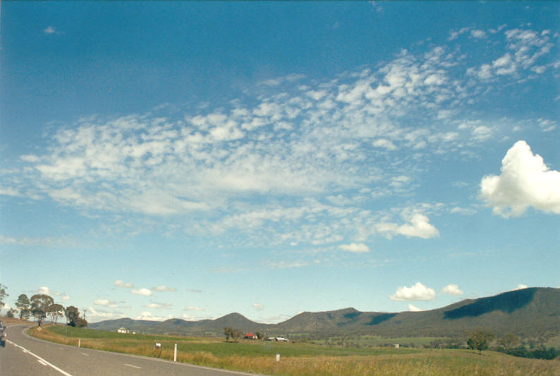 altocumulus castellanus : SE QLD   23 February 2003