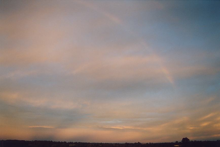 rainbow rainbow_pictures : Schofields, NSW   28 February 2003