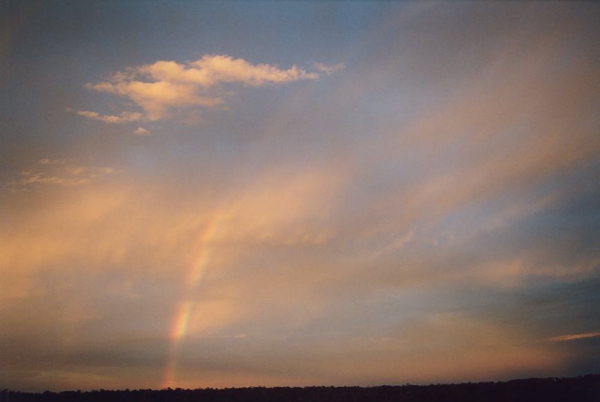 rainbow rainbow_pictures : Schofields, NSW   28 February 2003