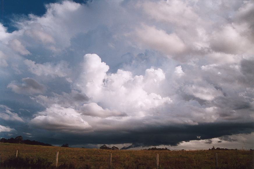 cumulonimbus thunderstorm_base : Ulong, NSW   21 March 2003