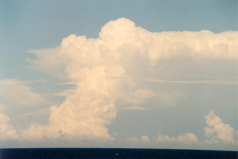 thunderstorm cumulonimbus_incus : Gold Coast, QLD   22 March 2003