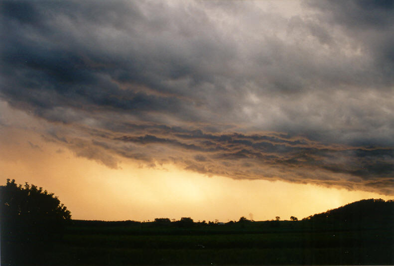 cumulonimbus thunderstorm_base : Coraki, NSW   22 March 2003