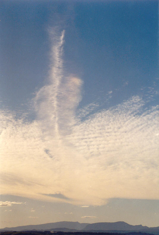 cirrus cirrus_cloud : McLeans Ridges, NSW   21 May 2003