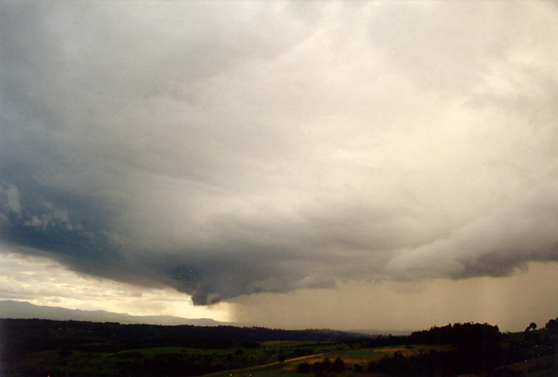 cumulonimbus thunderstorm_base : McLeans Ridges, NSW   27 May 2003