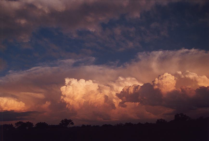 thunderstorm cumulonimbus_incus : near Snyder, Texas, USA   7 June 2003