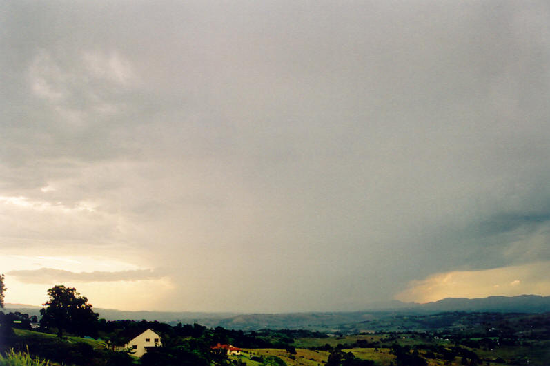 raincascade precipitation_cascade : McLeans Ridges, NSW   26 September 2003