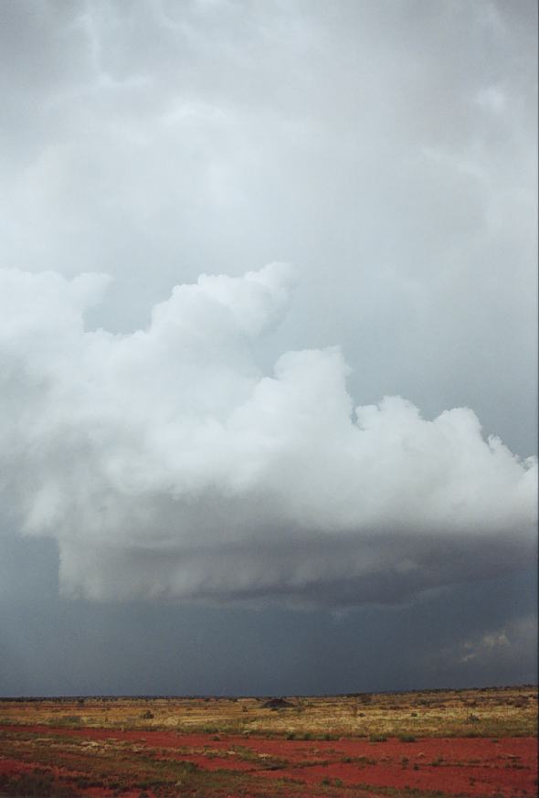 cumulonimbus thunderstorm_base : Wilcannia, NSW   1 October 2003