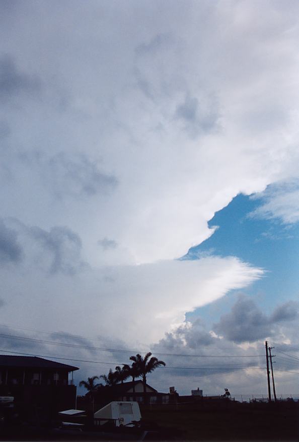 inflowband thunderstorm_inflow_band : Schofields, NSW   25 October 2003