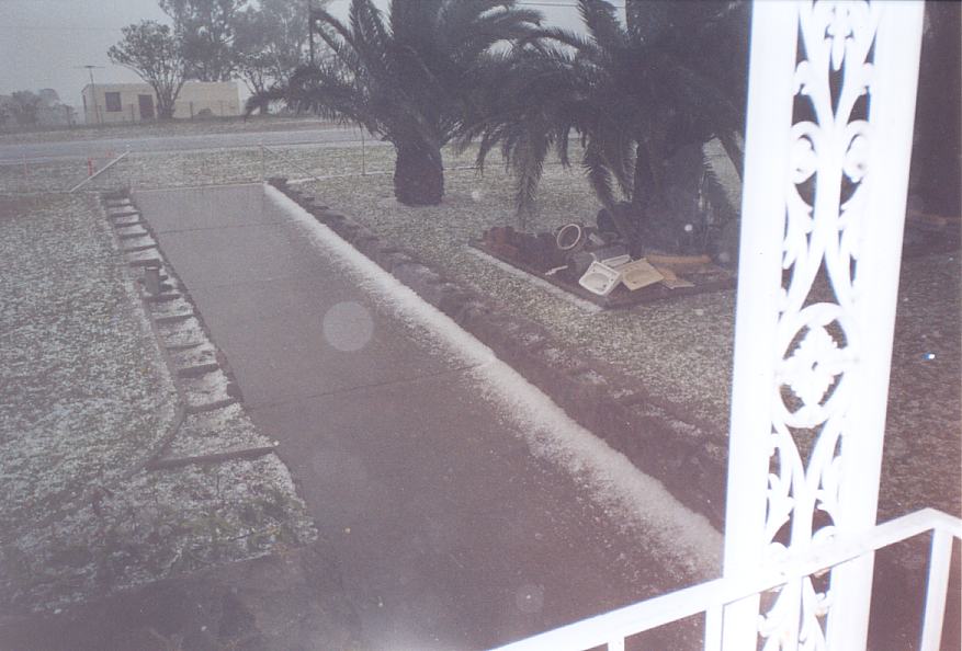 hailstones hail_stones : Schofields, NSW   25 October 2003