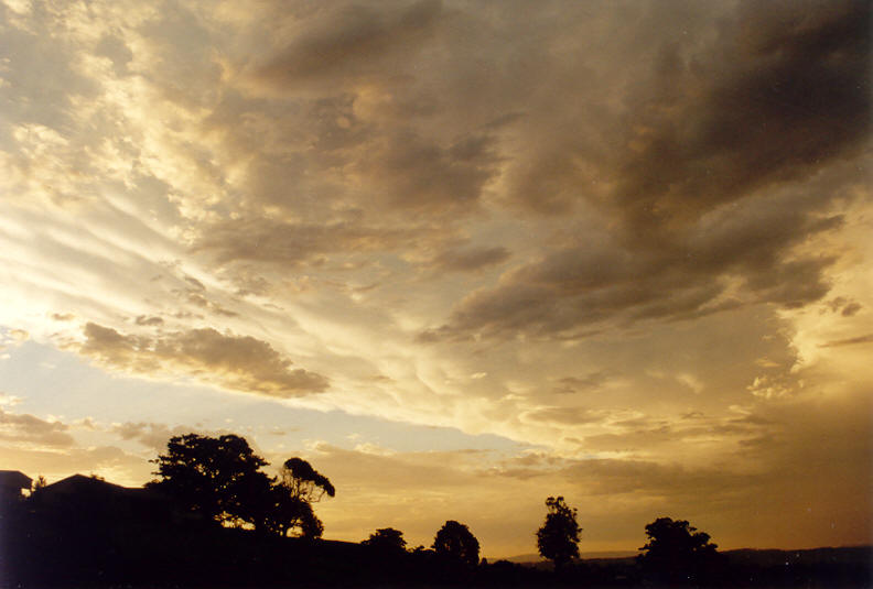 sunset sunset_pictures : McLeans Ridges, NSW   12 November 2003