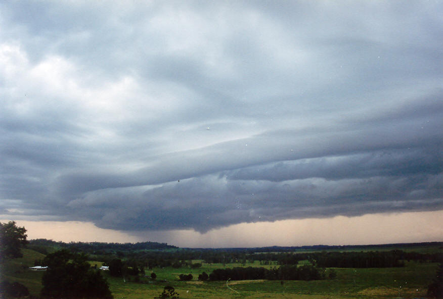 shelfcloud shelf_cloud : Parrots Nest, NSW   13 March 2004