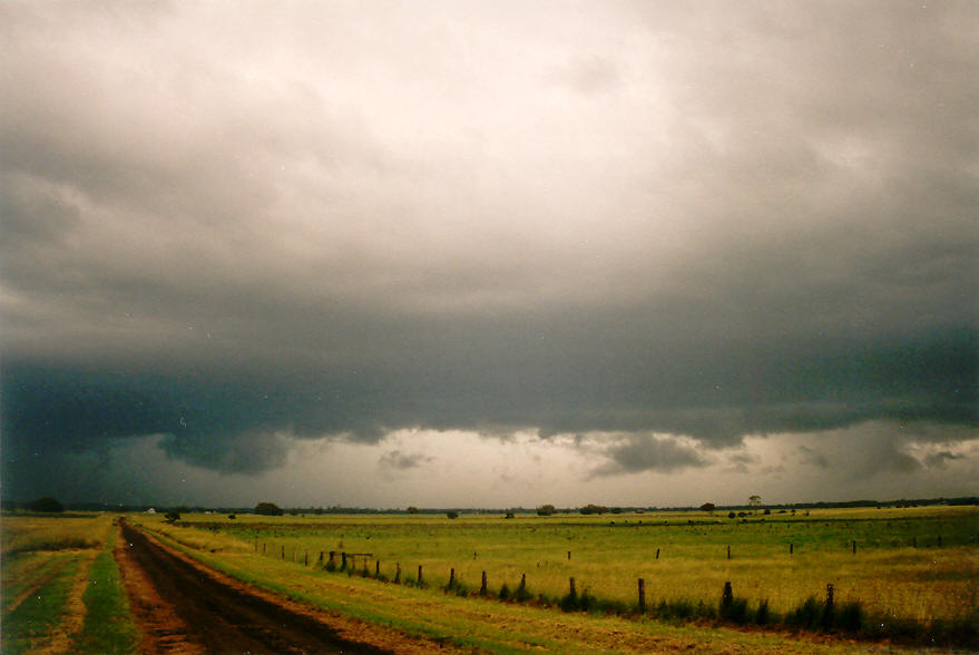 cumulonimbus thunderstorm_base : McKees Hill, NSW   18 March 2004