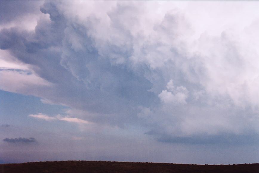 updraft thunderstorm_updrafts : E of Coldwater, Kansas, USA   12 May 2004