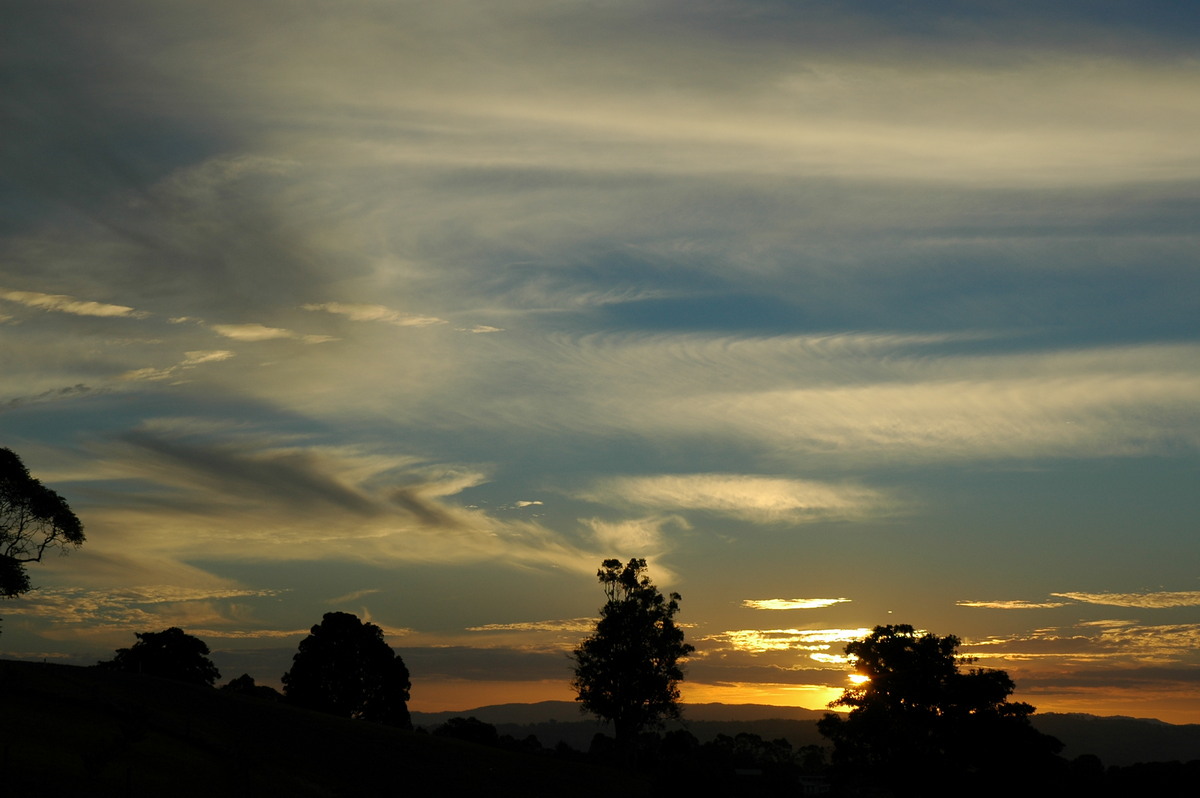 altostratus altostratus_cloud : McLeans Ridges, NSW   9 July 2004