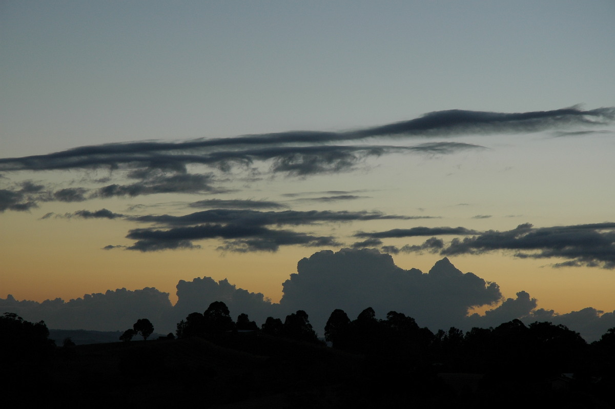 cumulus congestus : McLeans Ridges, NSW   13 July 2004