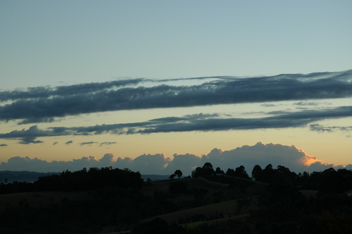 cumulus congestus : McLeans Ridges, NSW   13 July 2004