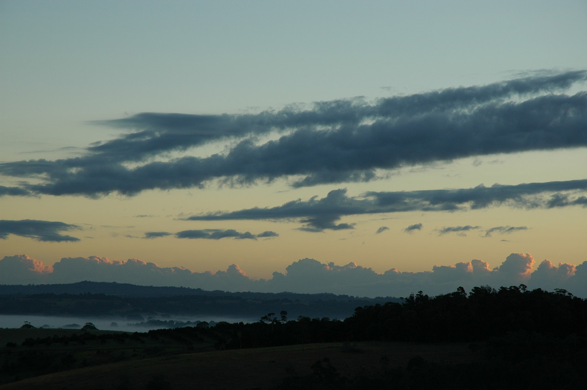 cumulus congestus : McLeans Ridges, NSW   13 July 2004