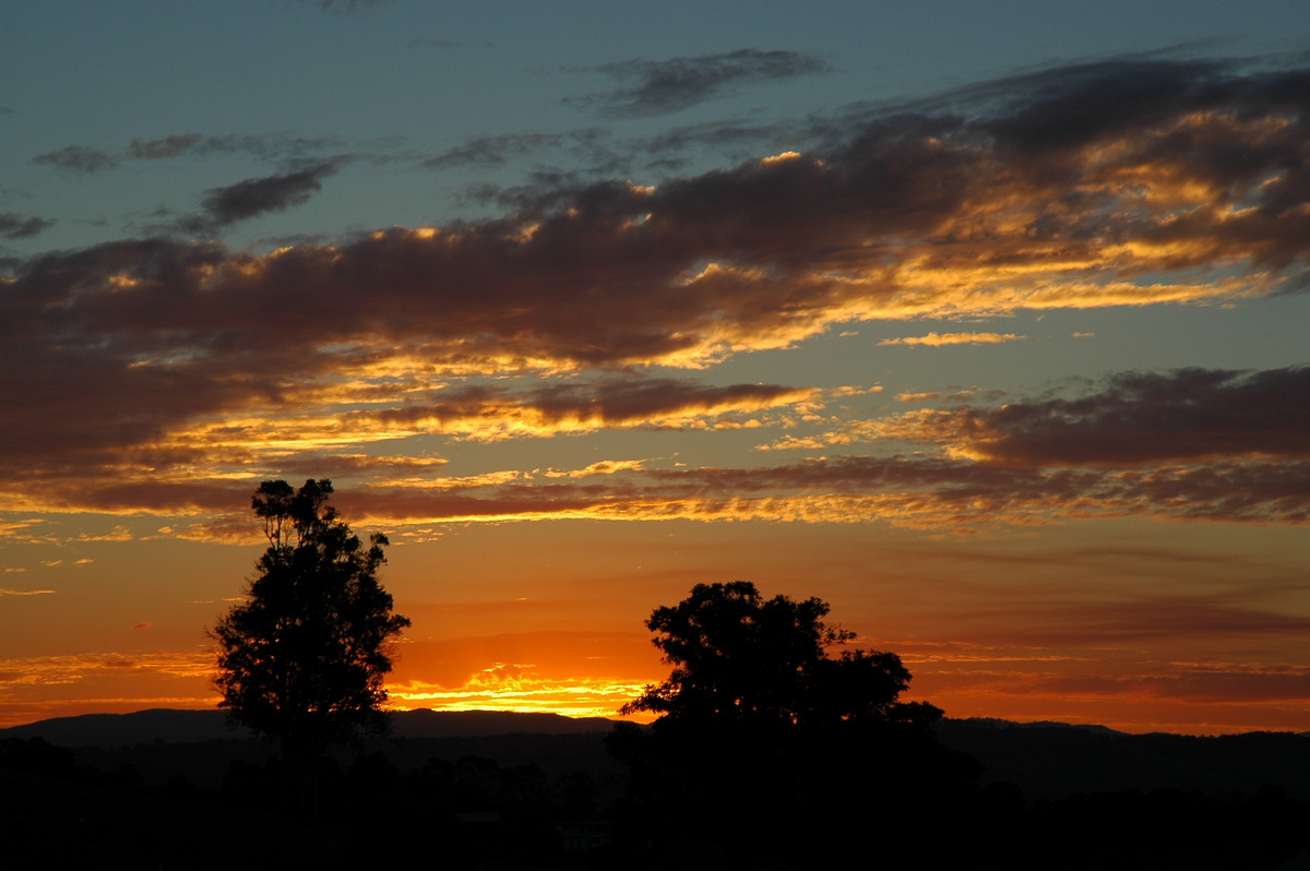 sunset sunset_pictures : McLeans Ridges, NSW   13 July 2004