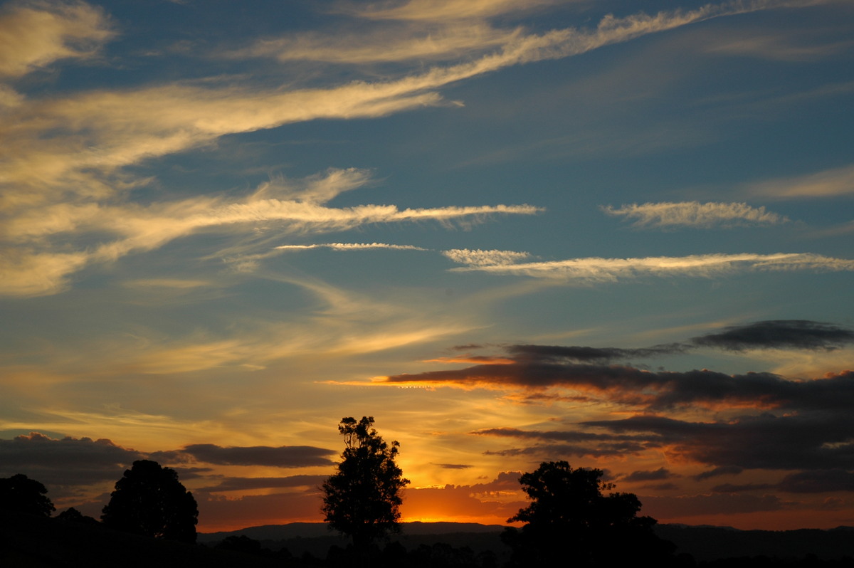 sunset sunset_pictures : McLeans Ridges, NSW   22 July 2004