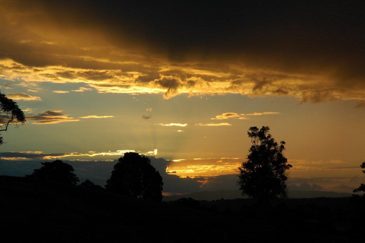 sunset sunset_pictures : McLeans Ridges, NSW   17 August 2004