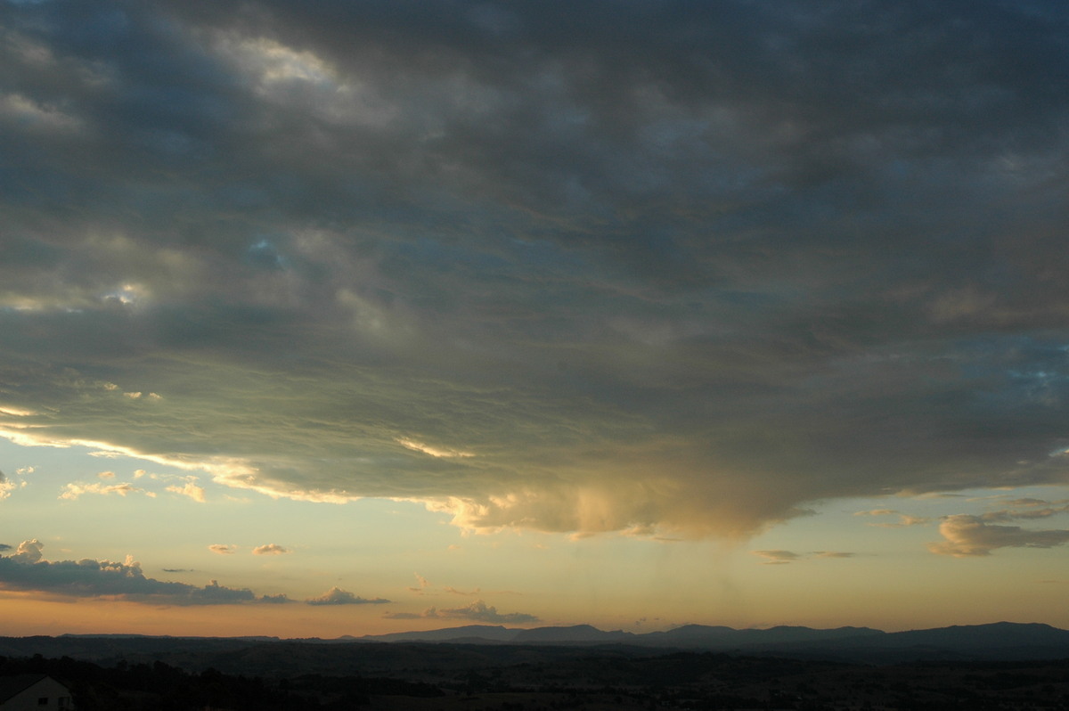 raincascade precipitation_cascade : McLeans Ridges, NSW   26 August 2004