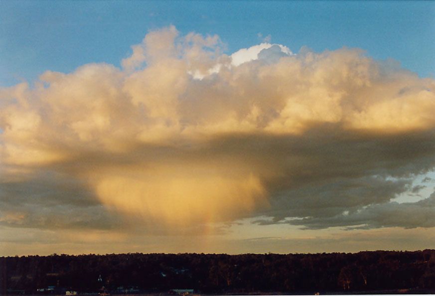 raincascade precipitation_cascade : Schofields, NSW   9 September 2004