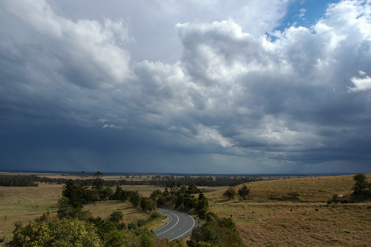 thunderstorm cumulonimbus_incus : Parrots Nest, NSW   20 September 2004