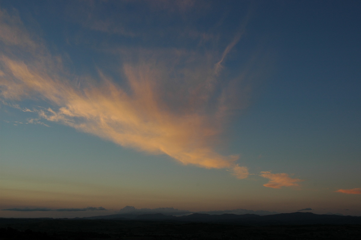 sunset sunset_pictures : McLeans Ridges, NSW   31 October 2004