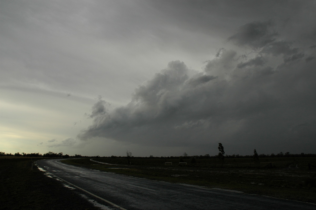 anvil thunderstorm_anvils : Coonamble, NSW   7 December 2004