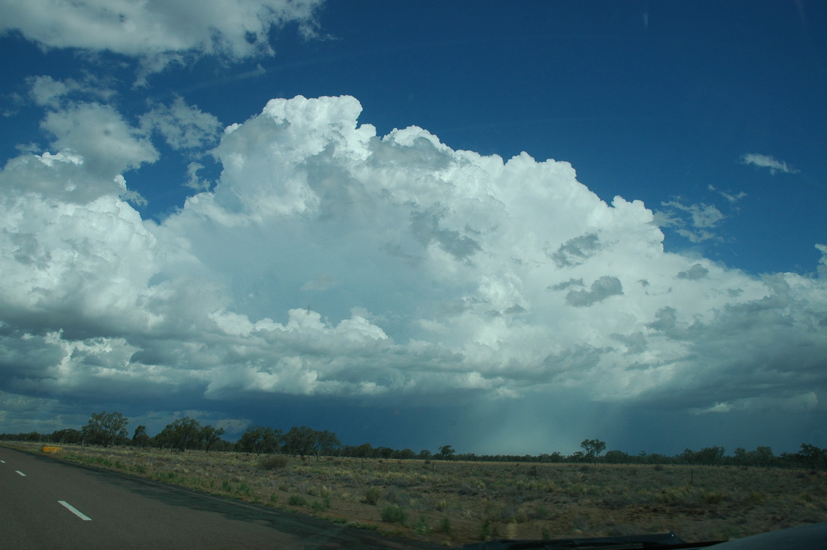 cumulonimbus supercell_thunderstorm : W of Walgett, NSW   8 December 2004