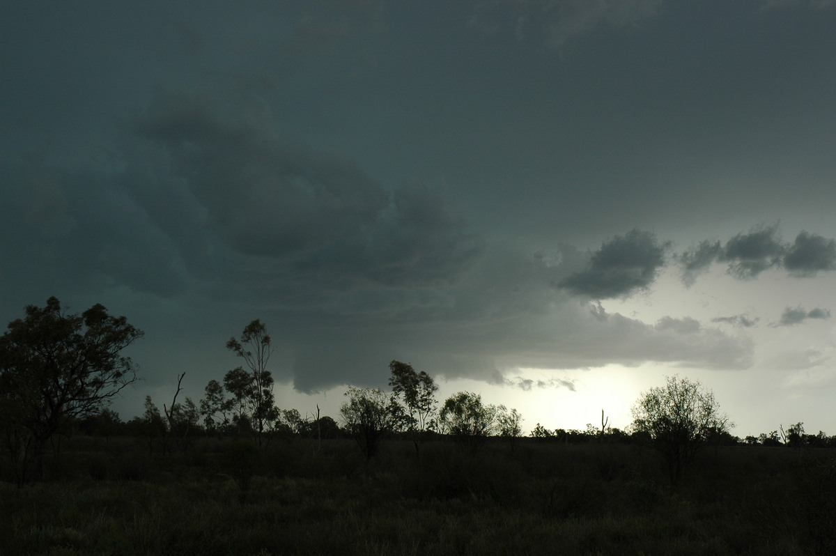 wallcloud thunderstorm_wall_cloud : W of Walgett, NSW   8 December 2004