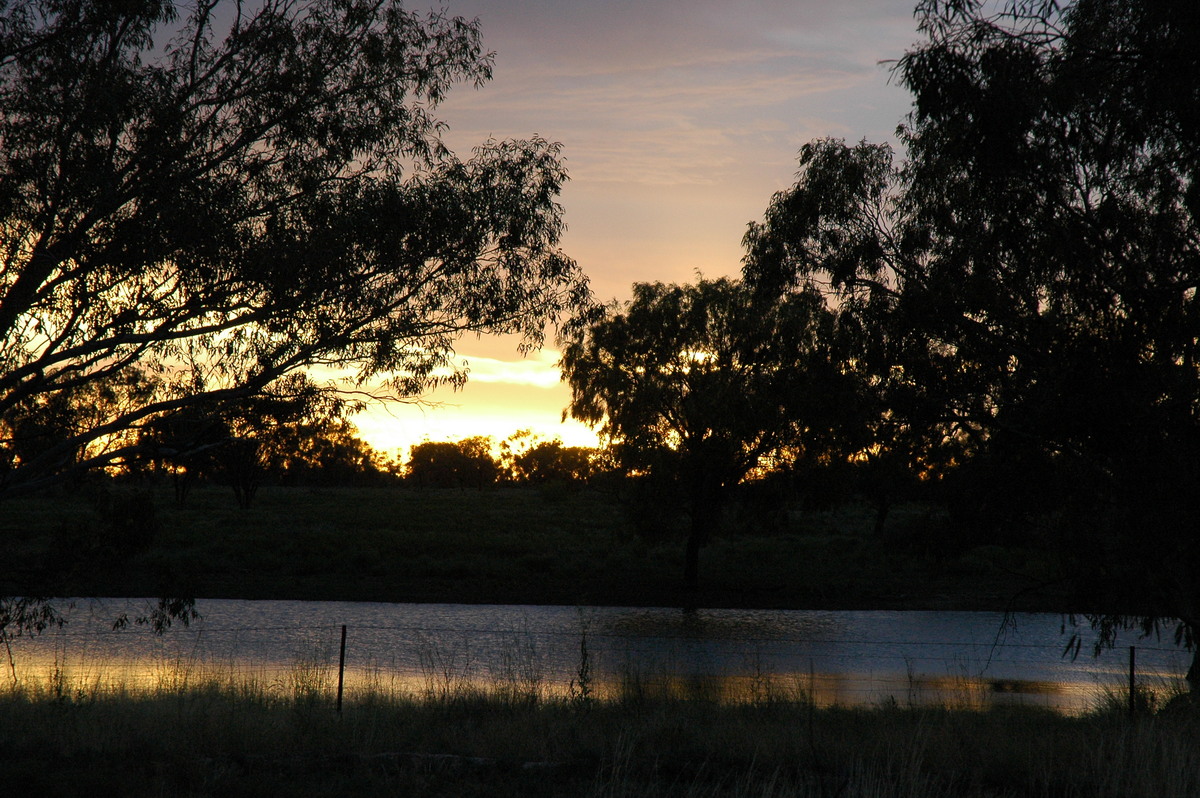 sunset sunset_pictures : Quambone, NSW   9 December 2004