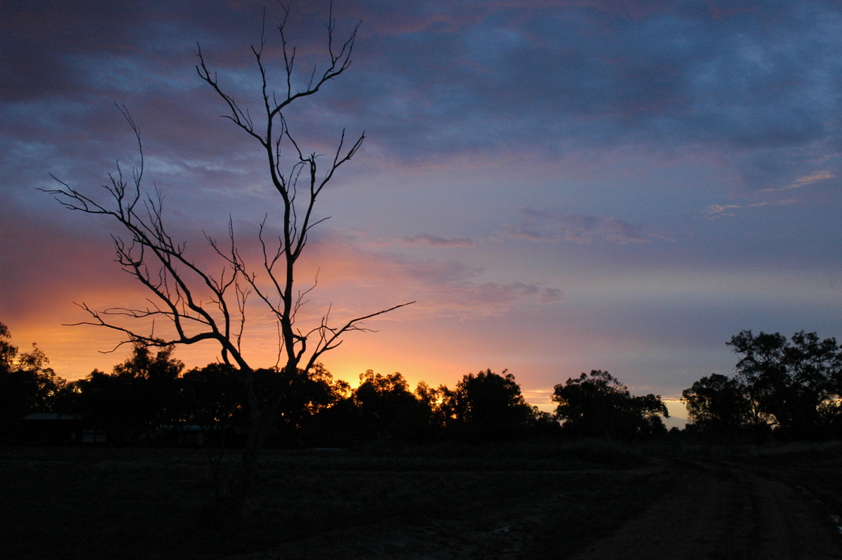 sunset sunset_pictures : Quambone, NSW   9 December 2004