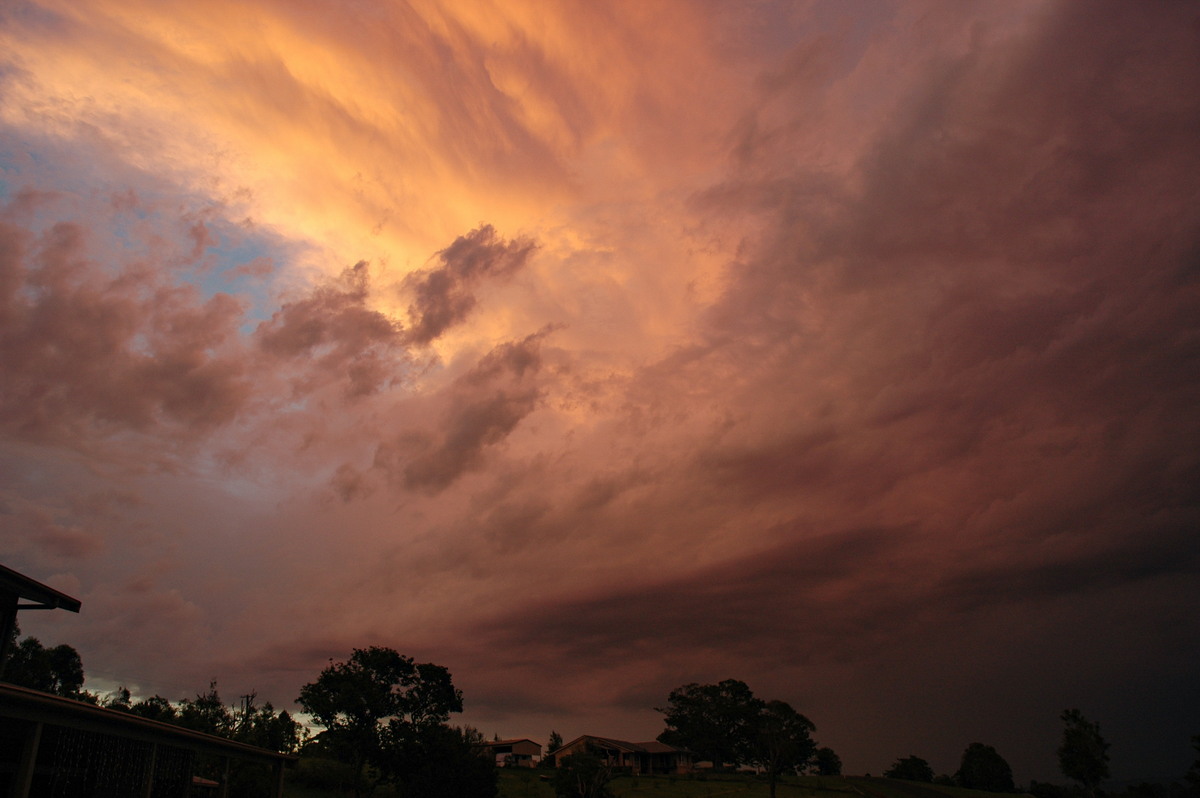 sunset sunset_pictures : McLeans Ridges, NSW   17 December 2004