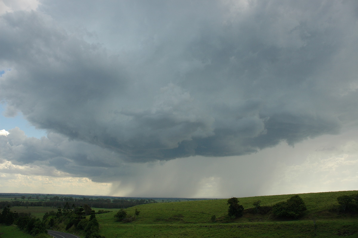 cumulonimbus thunderstorm_base : Parrots Nest, NSW   23 December 2004