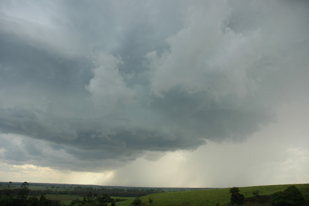 cumulonimbus thunderstorm_base : Parrots Nest, NSW   23 December 2004