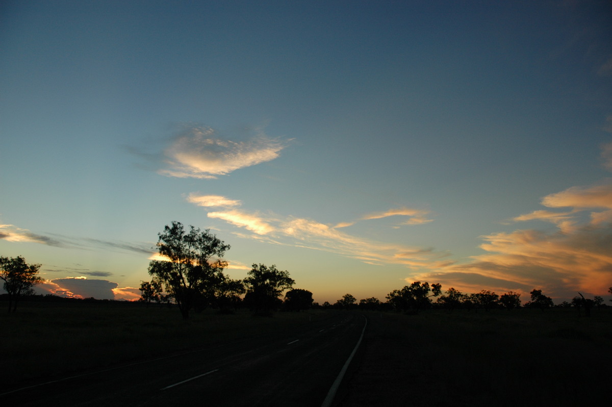 sunset sunset_pictures : W of Moree, NSW   26 December 2004