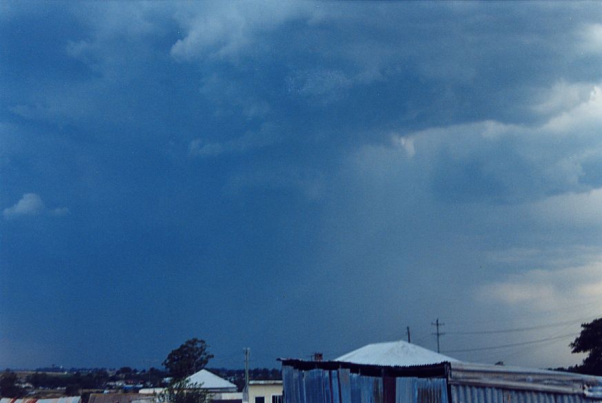 raincascade precipitation_cascade : Schofields, NSW   14 January 2005