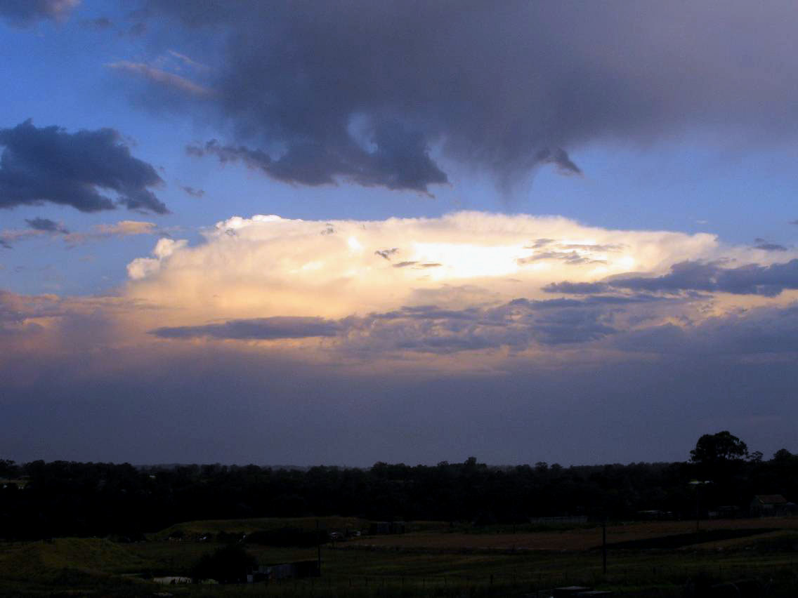 sunset sunset_pictures : Schofields, NSW   14 January 2005