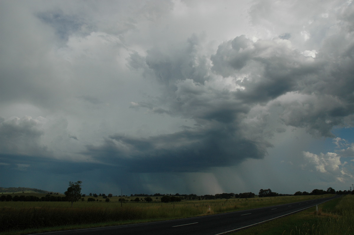 thunderstorm cumulonimbus_incus : N of Casino, NSW   21 January 2005